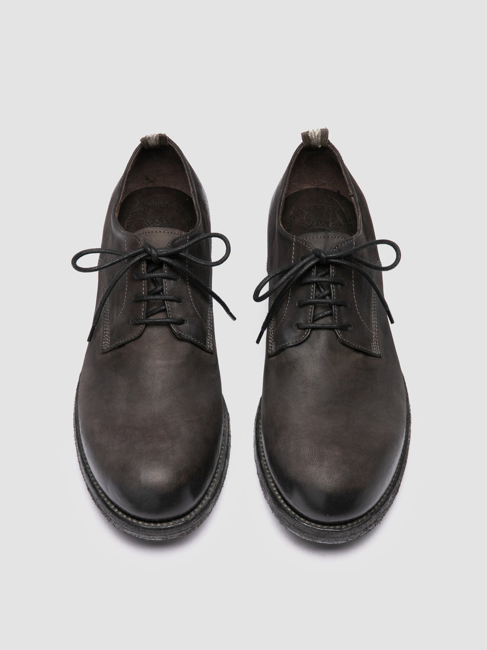 BULLA DD 101 - Grey Leather Derby Shoes - Image 2