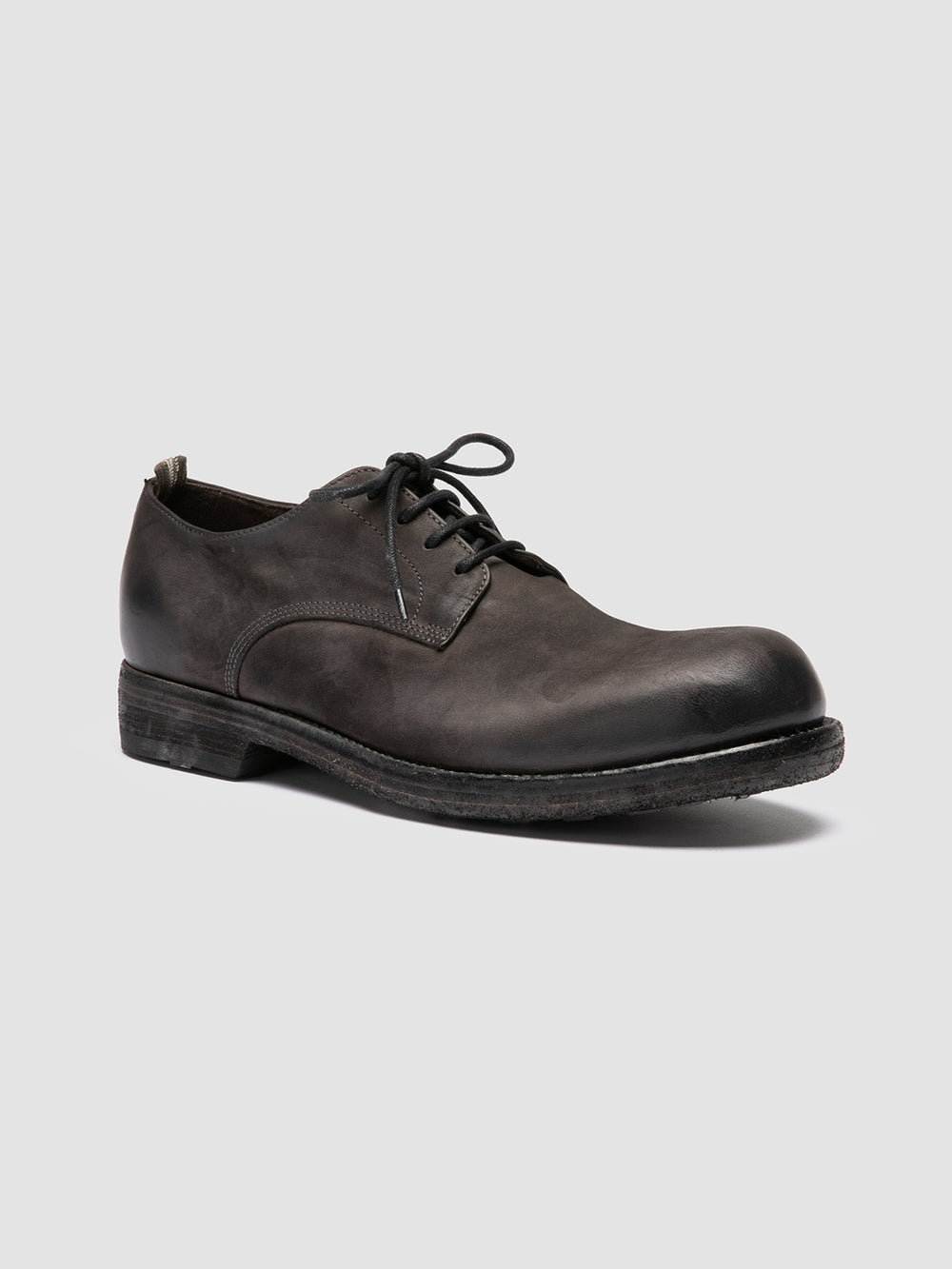 BULLA DD 101 - Grey Leather Derby Shoes - Image 3