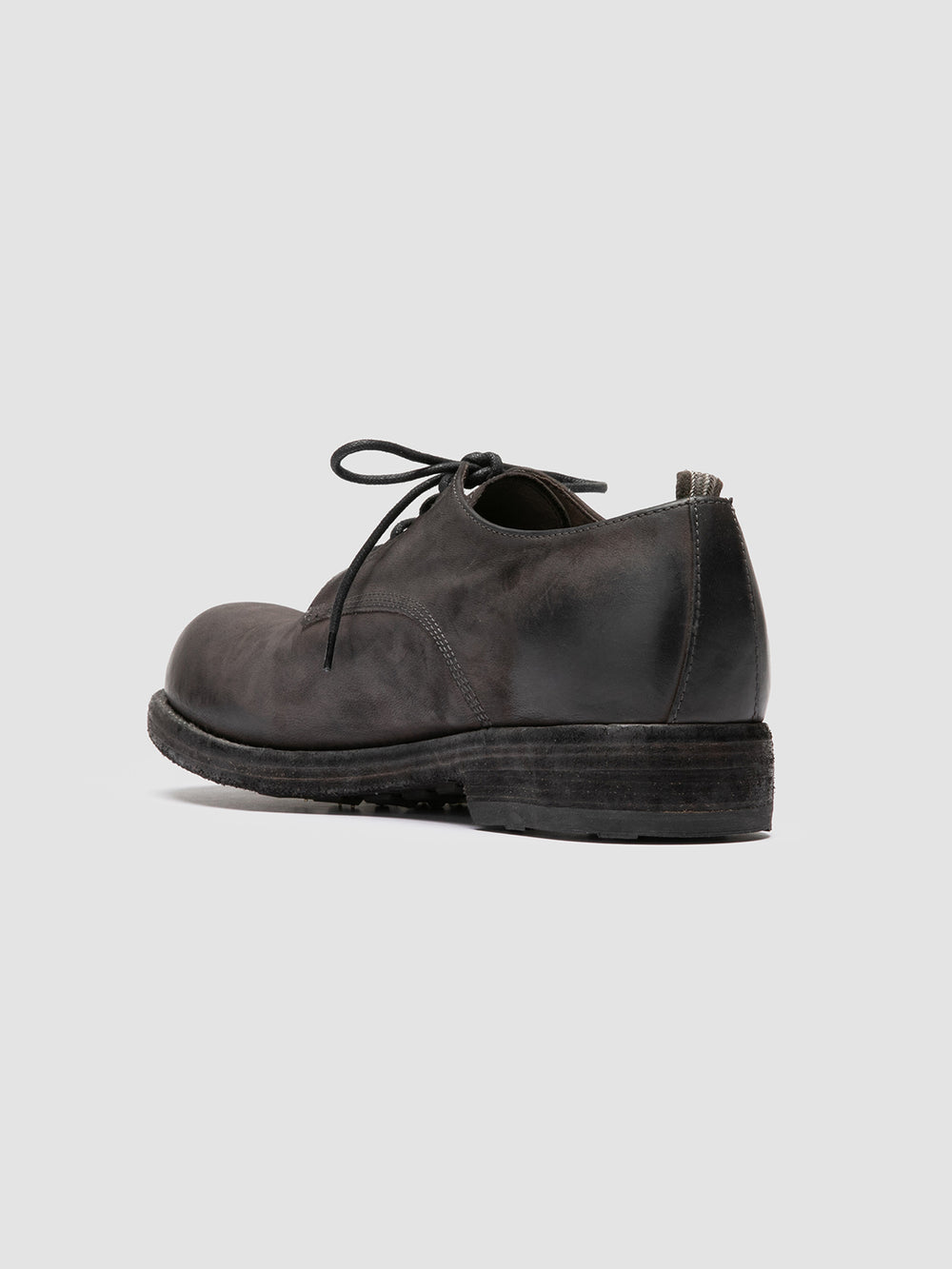 BULLA DD 101 - Grey Leather Derby Shoes - Image 4