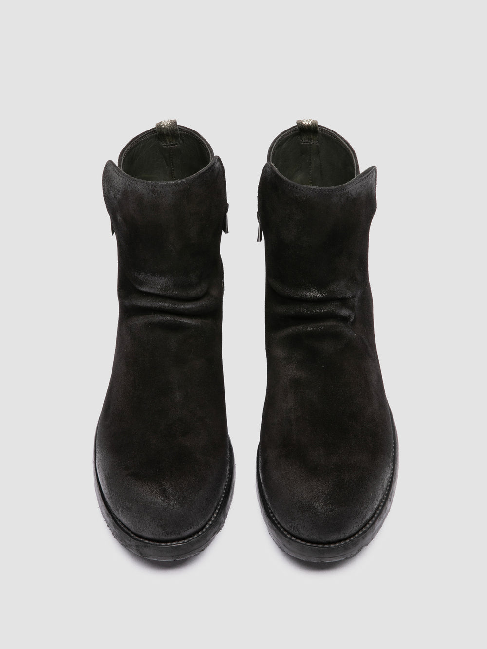 BULLA DD 113 - Black Suede Zipped Boots - Image 2