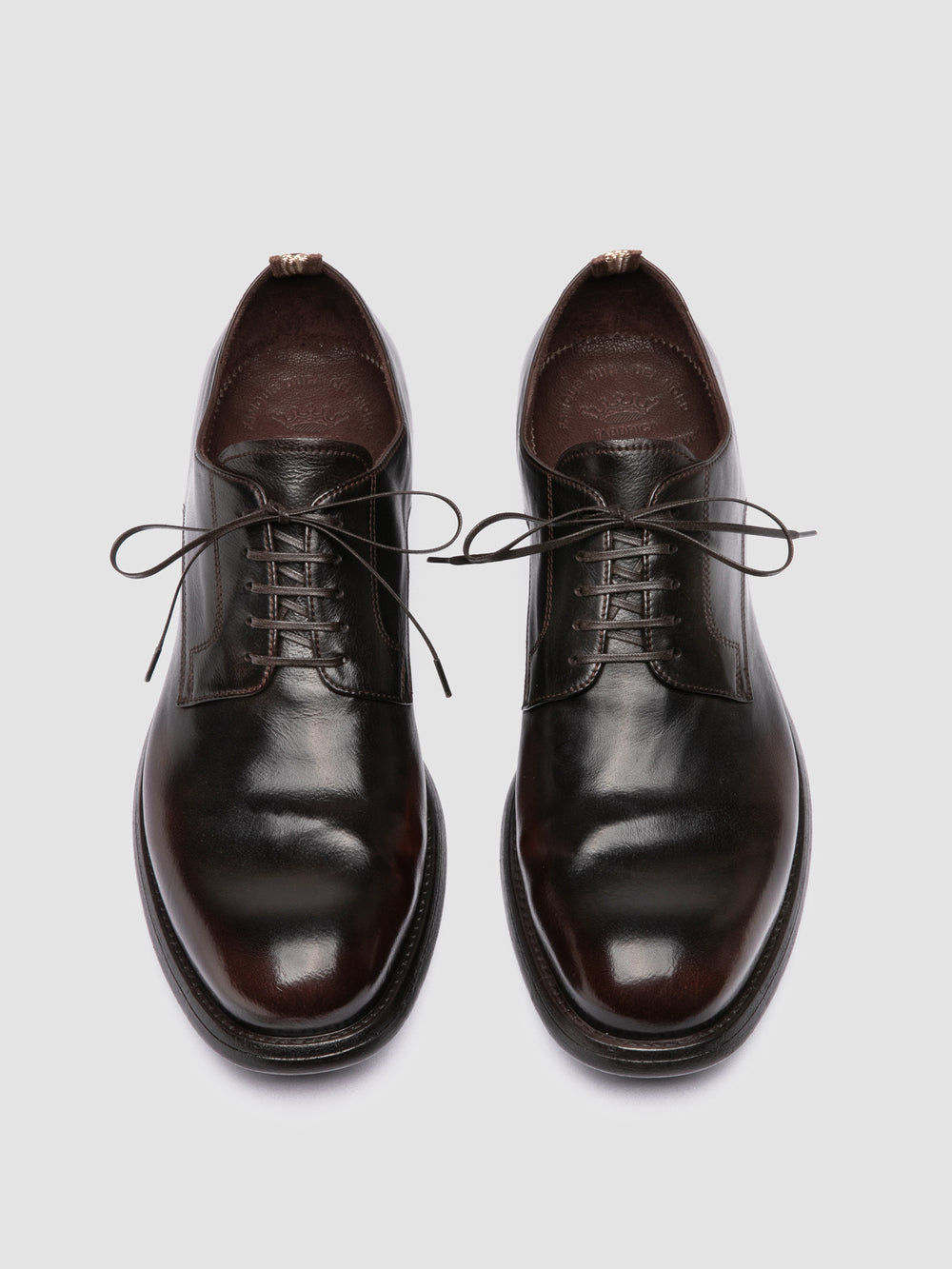 CHRONICLE 001 - Brown Leather Derby Shoes - Image 2