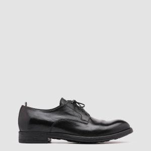 CHRONICLE 001 - Black Leather Derby Shoes