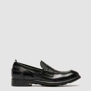 CHRONICLE 056 - Black Leather Penny Loafers