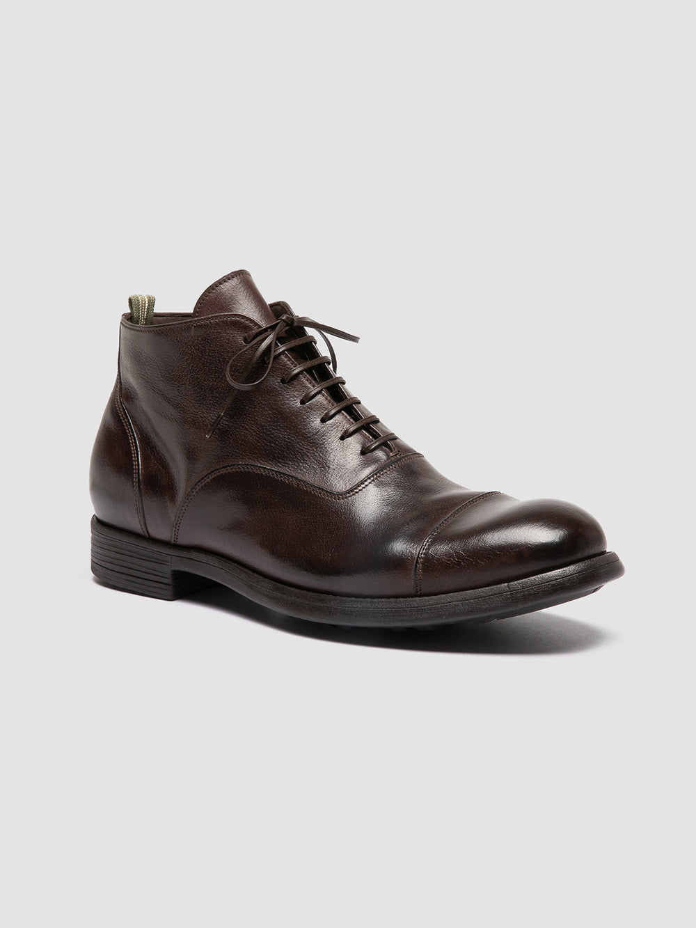 CHRONICLE 057 - Brown Leather Lace Up Boots - Image 3