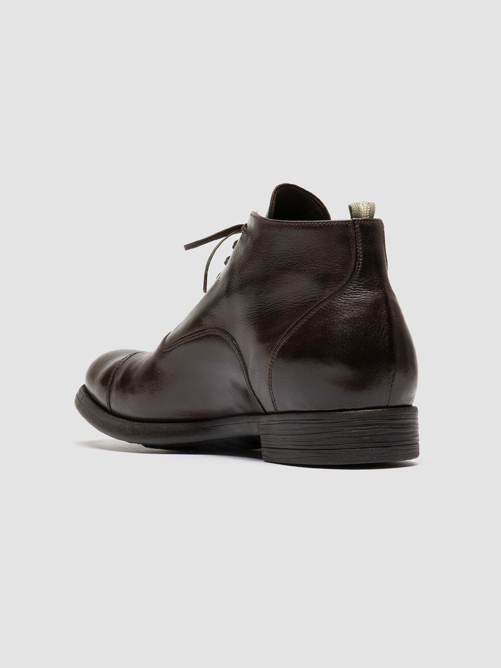 CHRONICLE 057 - Brown Leather Lace Up Boots - Image 4
