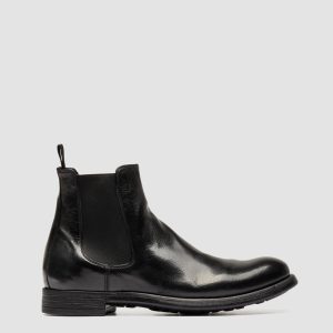 CHRONICLE 074 - Black Leather Chelsea Boots
