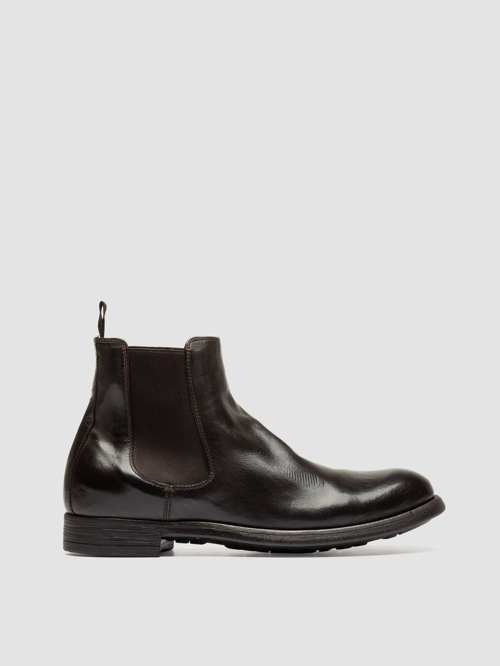 CHRONICLE 074 - Brown Leather Chelsea Boots