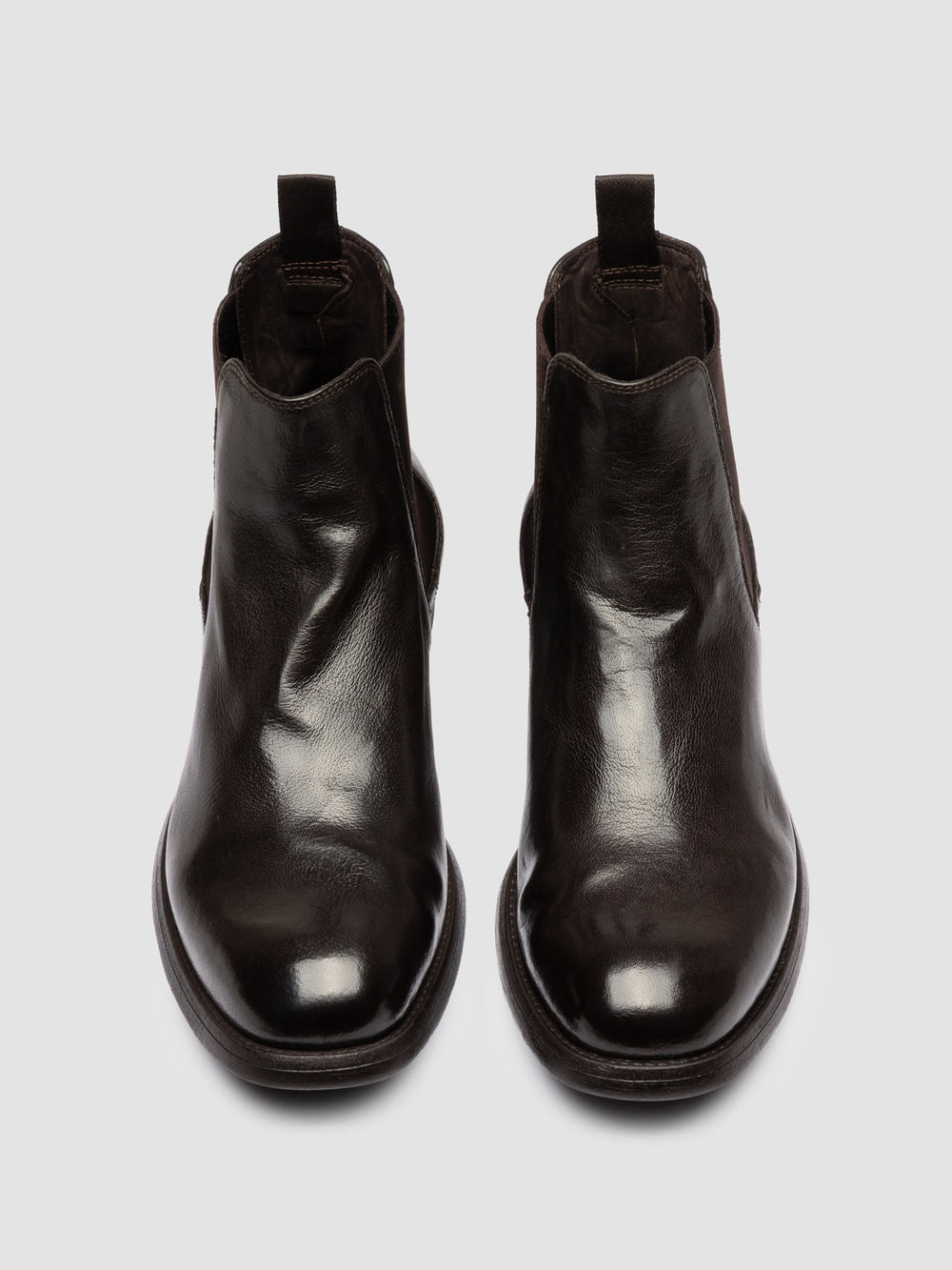 CHRONICLE 074 - Brown Leather Chelsea Boots - Image 2