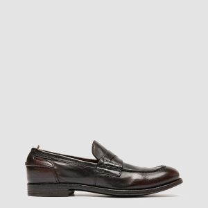 CHRONICLE 144 - Brown Leather Penny Loafers
