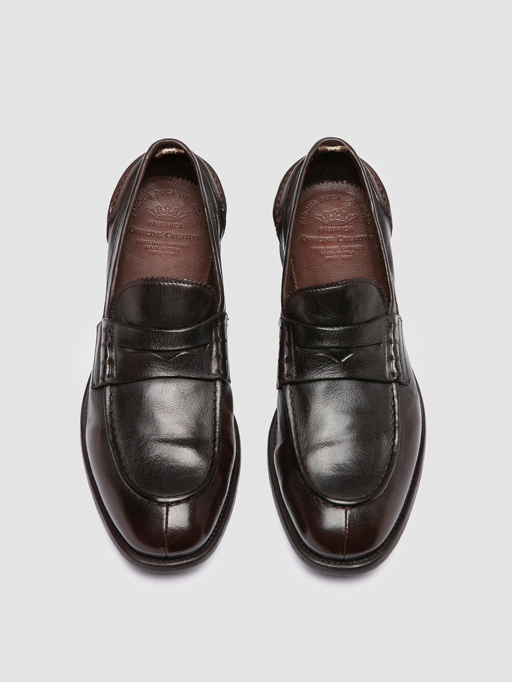 CHRONICLE 144 - Brown Leather Penny Loafers - Image 2