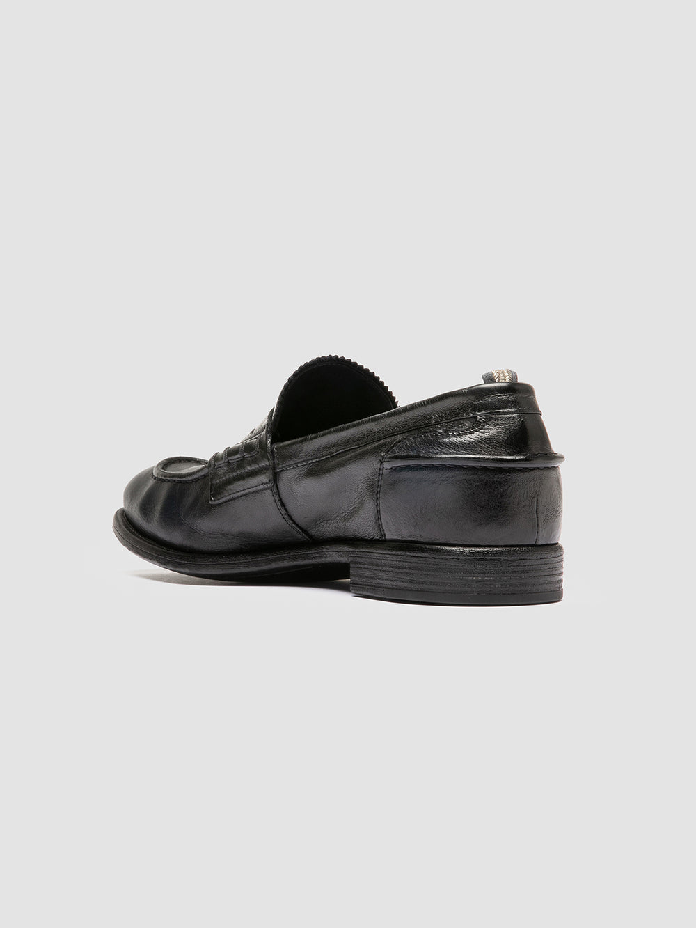 CHRONICLE 144 - Navy Leather Penny Loafers - Image 4
