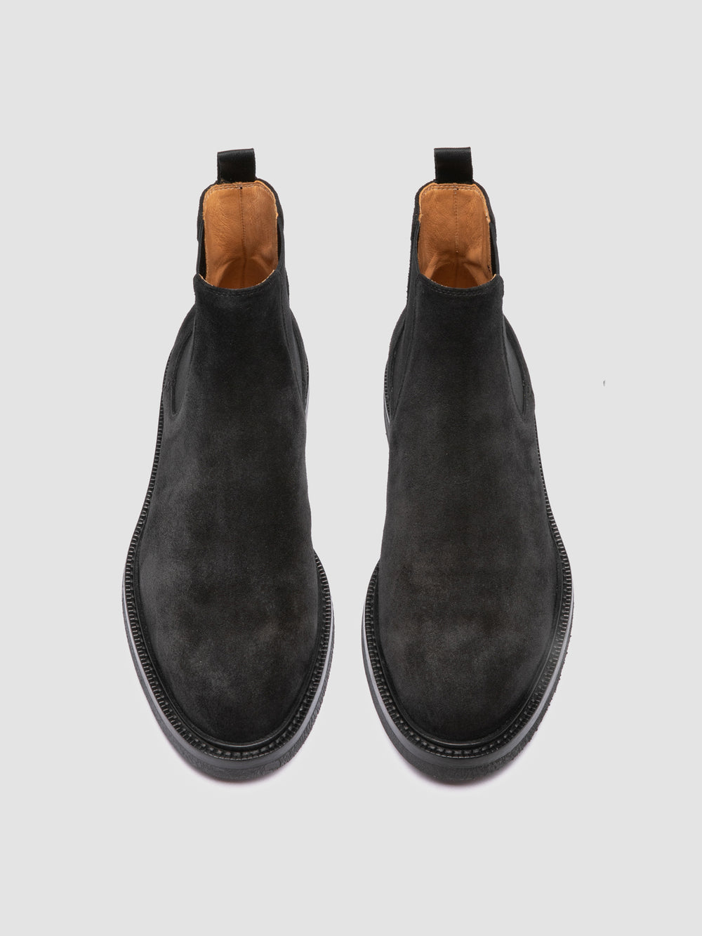 DUDE FLEXI 003 - Black Suede Chelsea Boots - Image 2