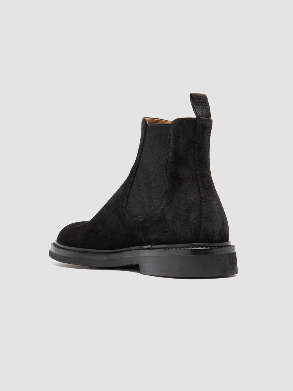 DUDE FLEXI 003 - Black Suede Chelsea Boots - Image 4