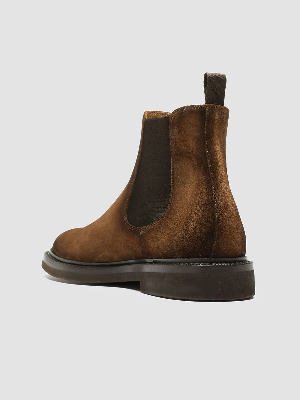 DUDE FLEXI 003 - Brown Suede Chelsea Boots - Image 4