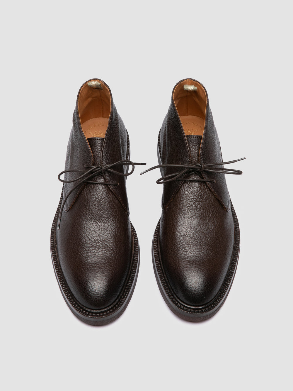 DUDE FLEXI 004 - Brown Leather Chukka Boots - Image 2