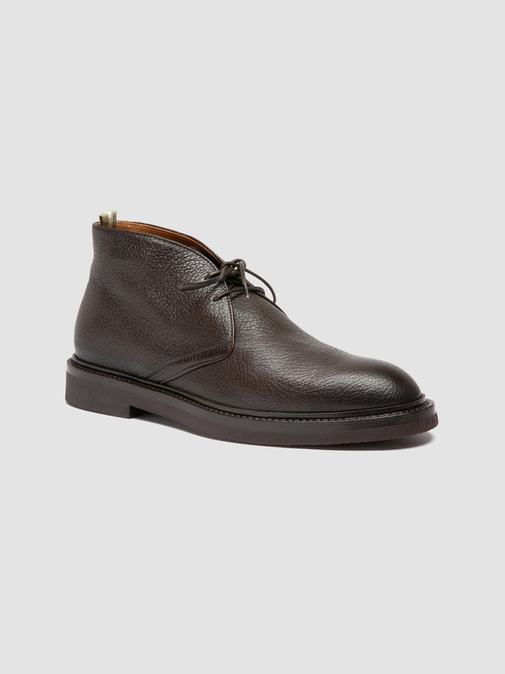 DUDE FLEXI 004 - Brown Leather Chukka Boots - Image 3