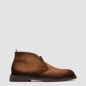DUDE FLEXI 004 - Brown Suede Chukka Boots