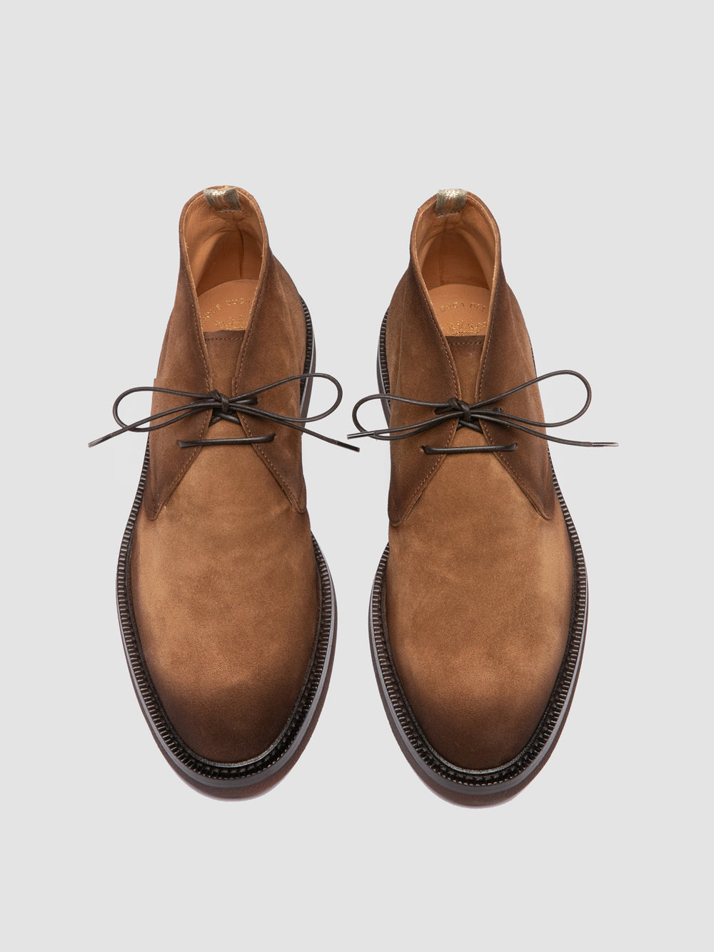 DUDE FLEXI 004 - Brown Suede Chukka Boots - Image 2