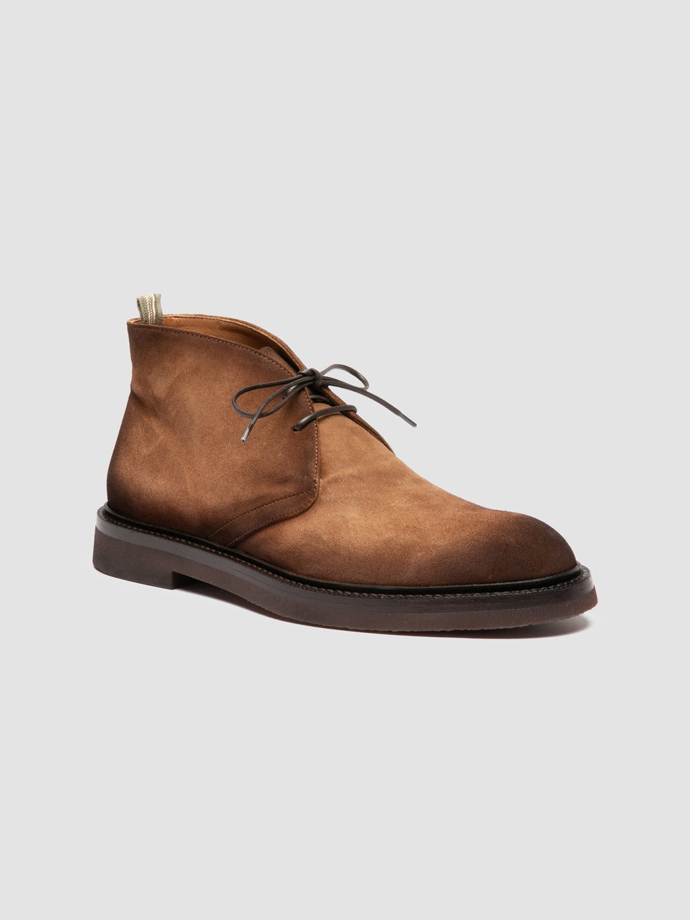 DUDE FLEXI 004 - Brown Suede Chukka Boots - Image 3
