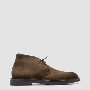 DUDE FLEXI 004 - Brown Suede Chukka Boots
