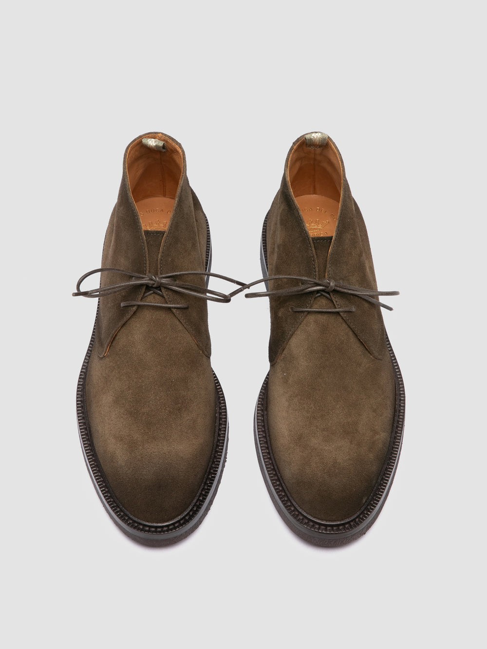 DUDE FLEXI 004 - Brown Suede Chukka Boots - Image 2