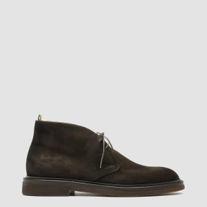 DUDE FLEXI 004 - Brown Suede Chukka Boots