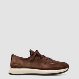 ENTIRE 001 - Brown Suede Sneakers