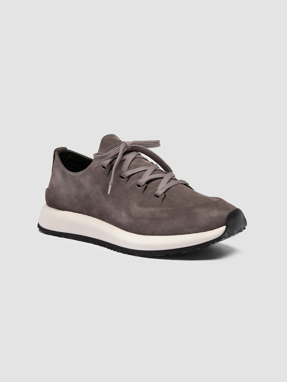ENTIRE 001 - Grey Suede Sneakers - Image 3