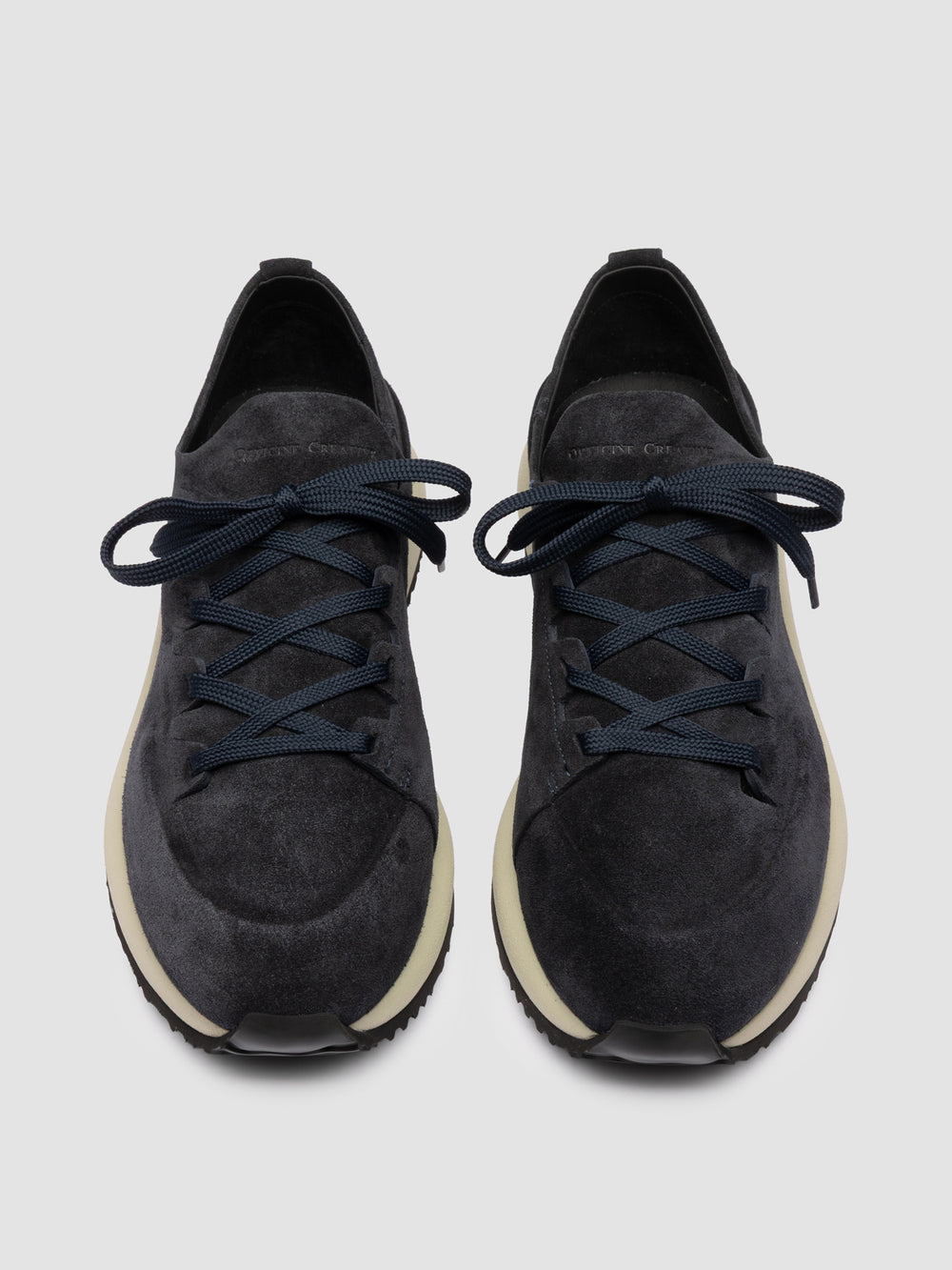 ENTIRE 001 - Navy Suede Sneakers - Image 2