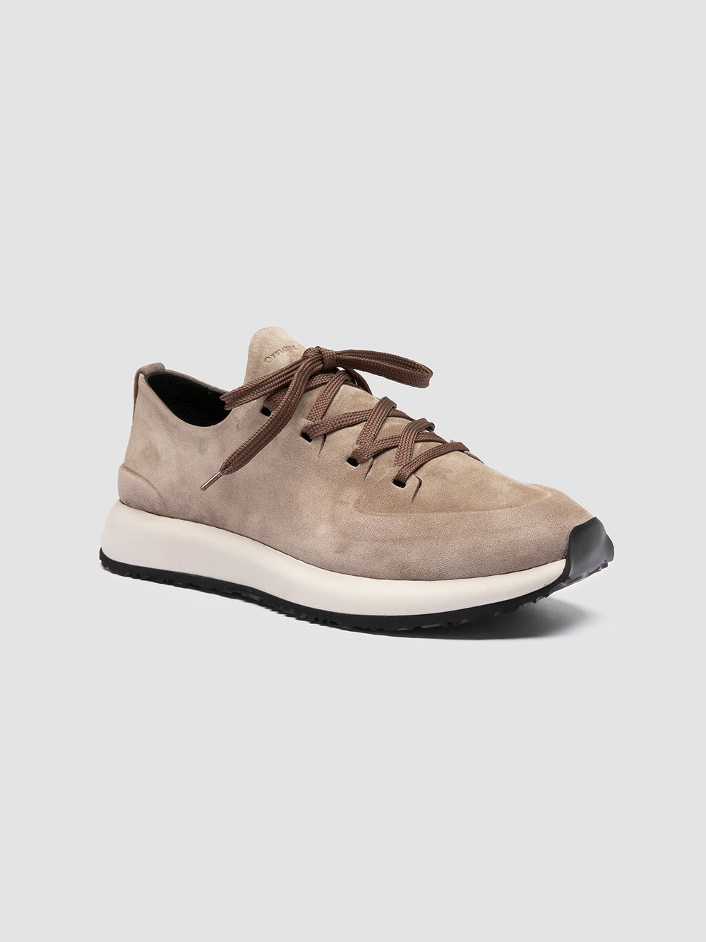 ENTIRE 001 - Grey Suede Sneakers - Image 3