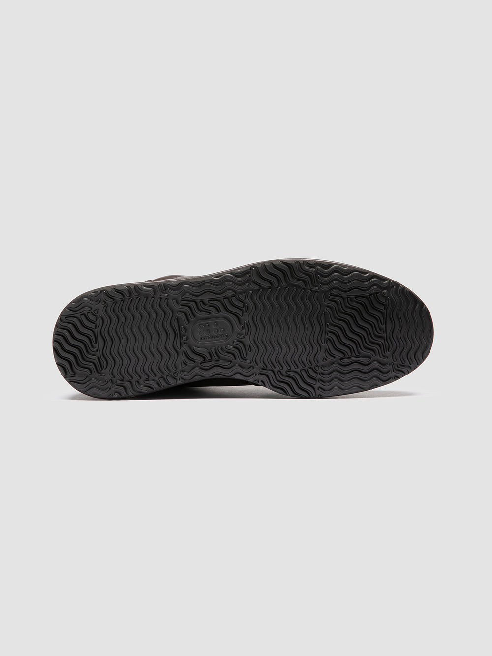 ERASER 001 - Grey Leather Low Top Sneakers - Image 5