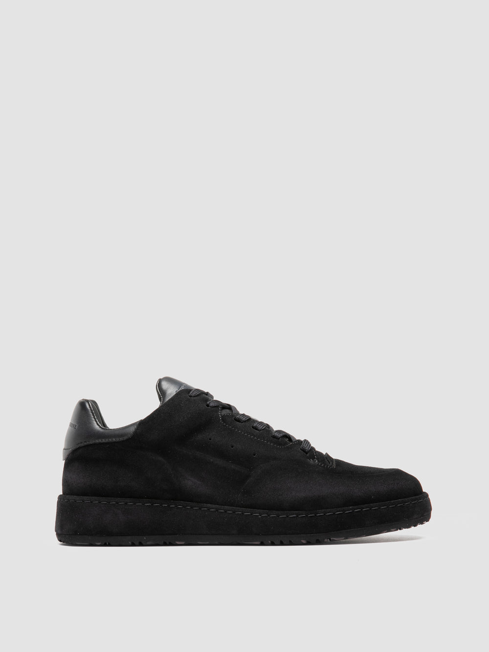ERASER 001 - Blue Leather Low Top Sneakers