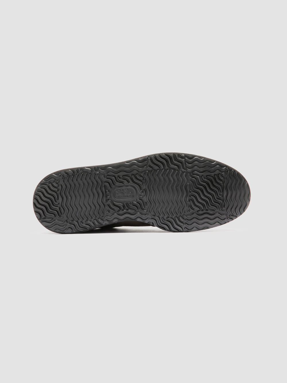 ERASER 001 - Grey Leather Low Top Sneakers - Image 5