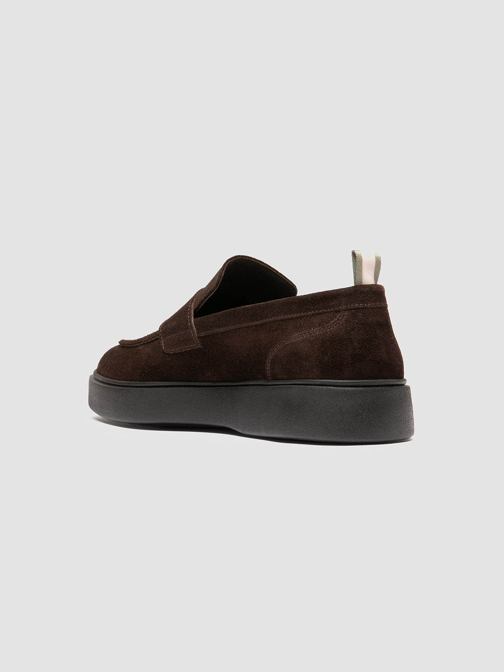 FRAME 001 - Brown Suede Penny Loafers - Image 4
