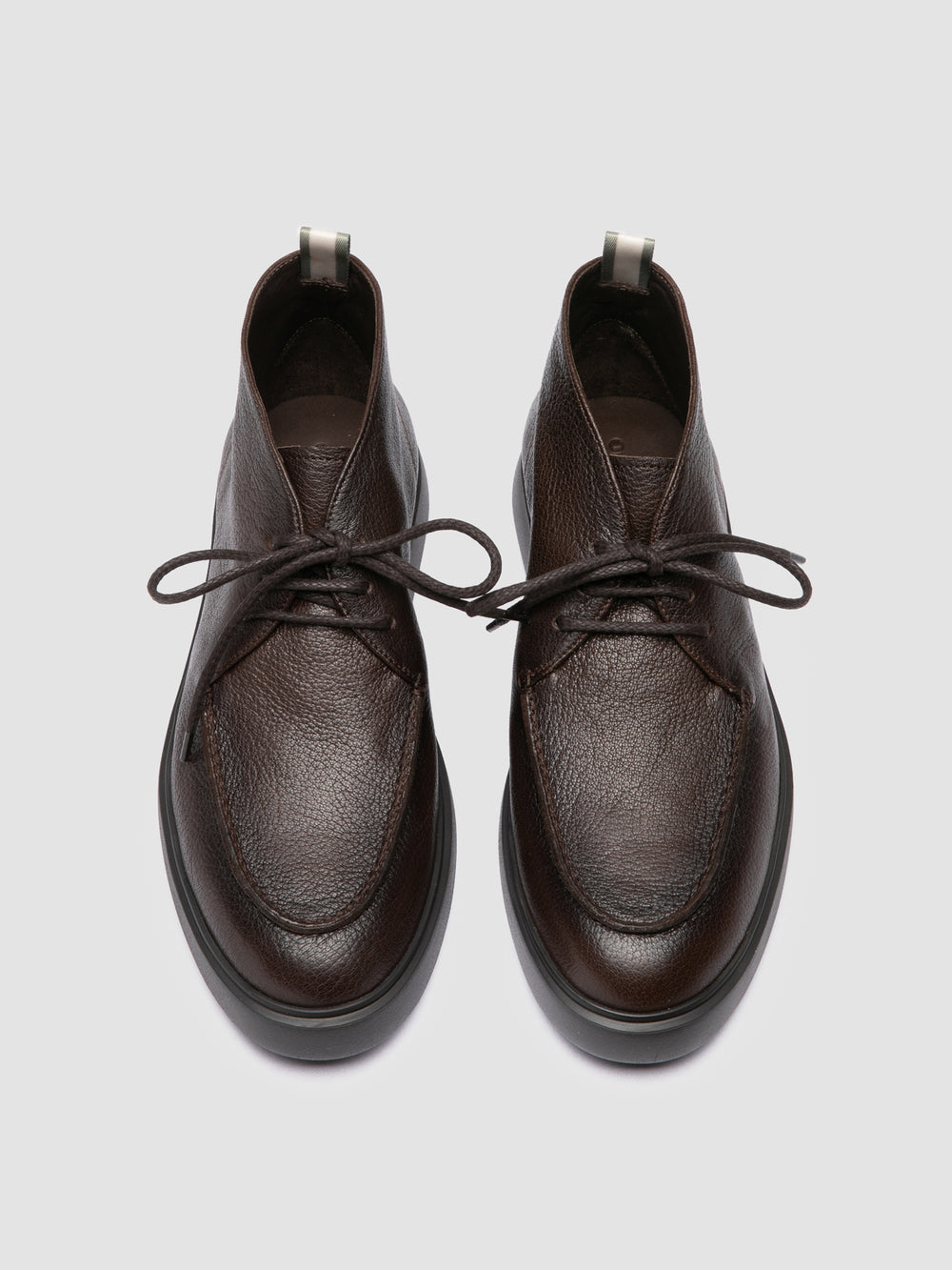 FRAME 002 - Brown Leather Chukka Boots - Image 2