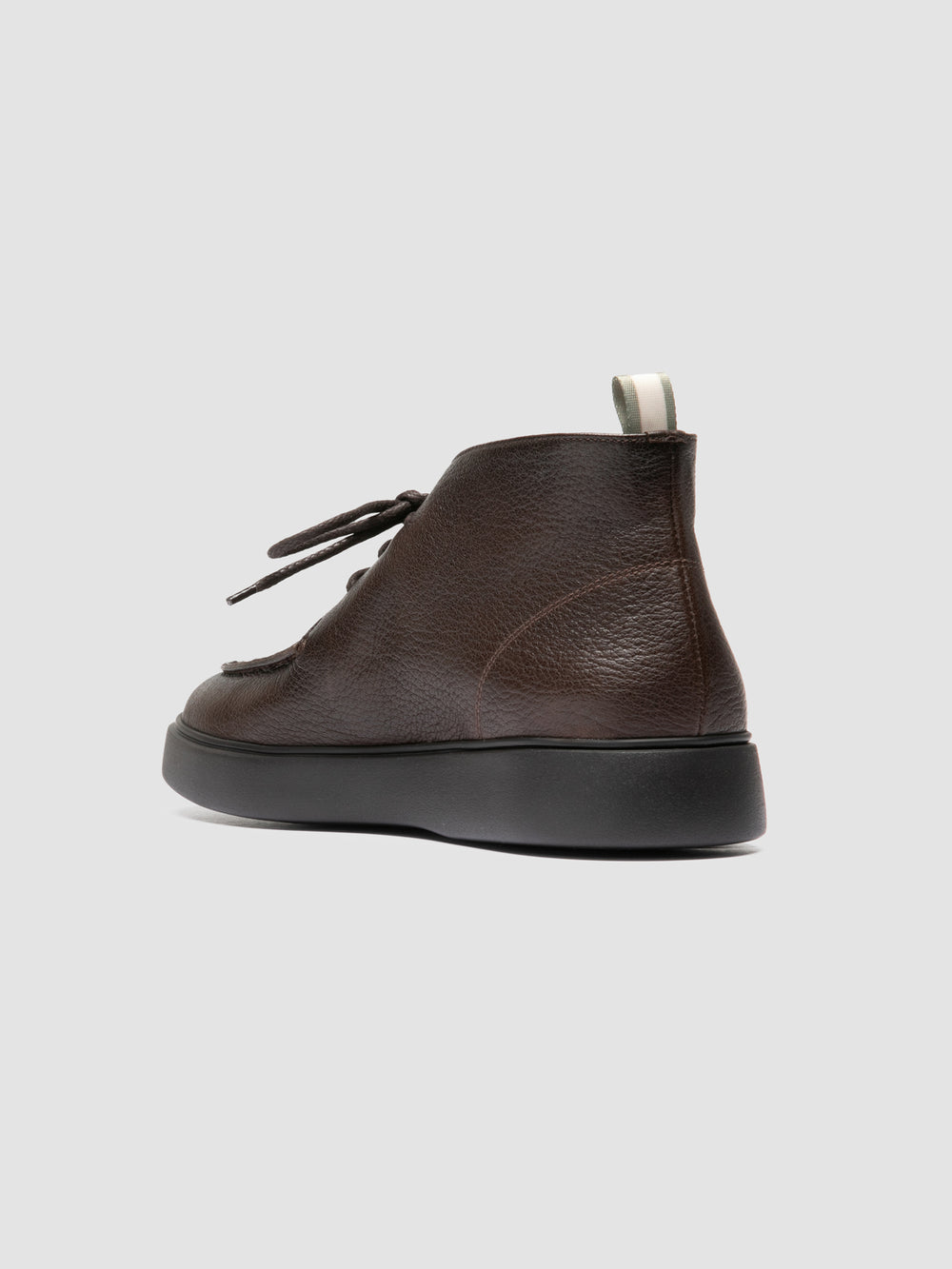 FRAME 002 - Brown Leather Chukka Boots - Image 4