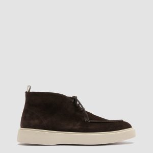 FRAME 002 - Brown Suede Chukka Boots