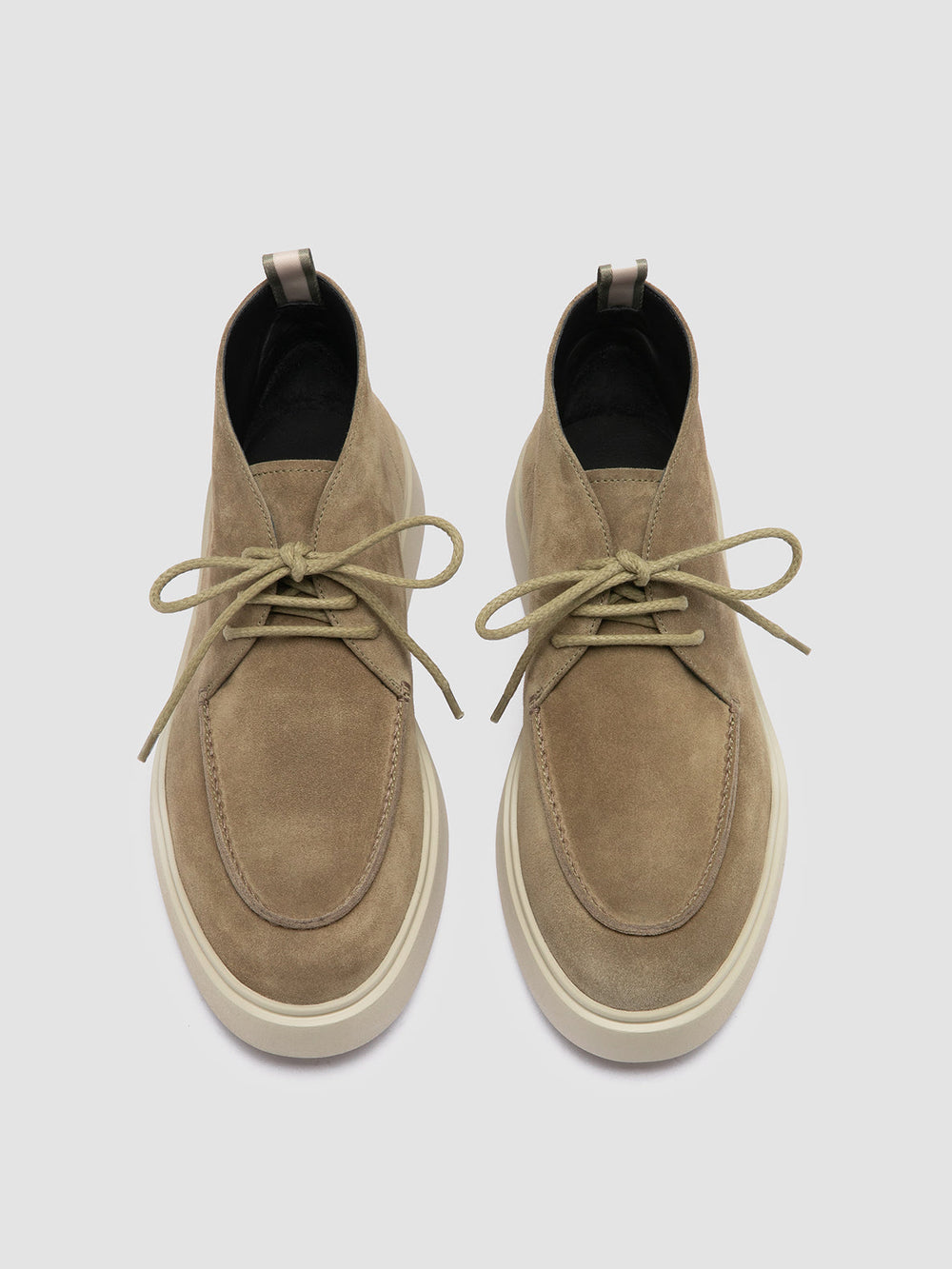 FRAME 002 - Taupe Suede Chukka Boots - Image 2