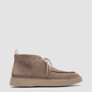 FRAME 002 - Taupe Suede Chukka Boots