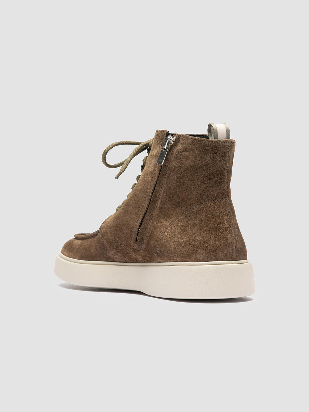 FRAME 004 - Brown Suede Lace-up Boots - Image 4