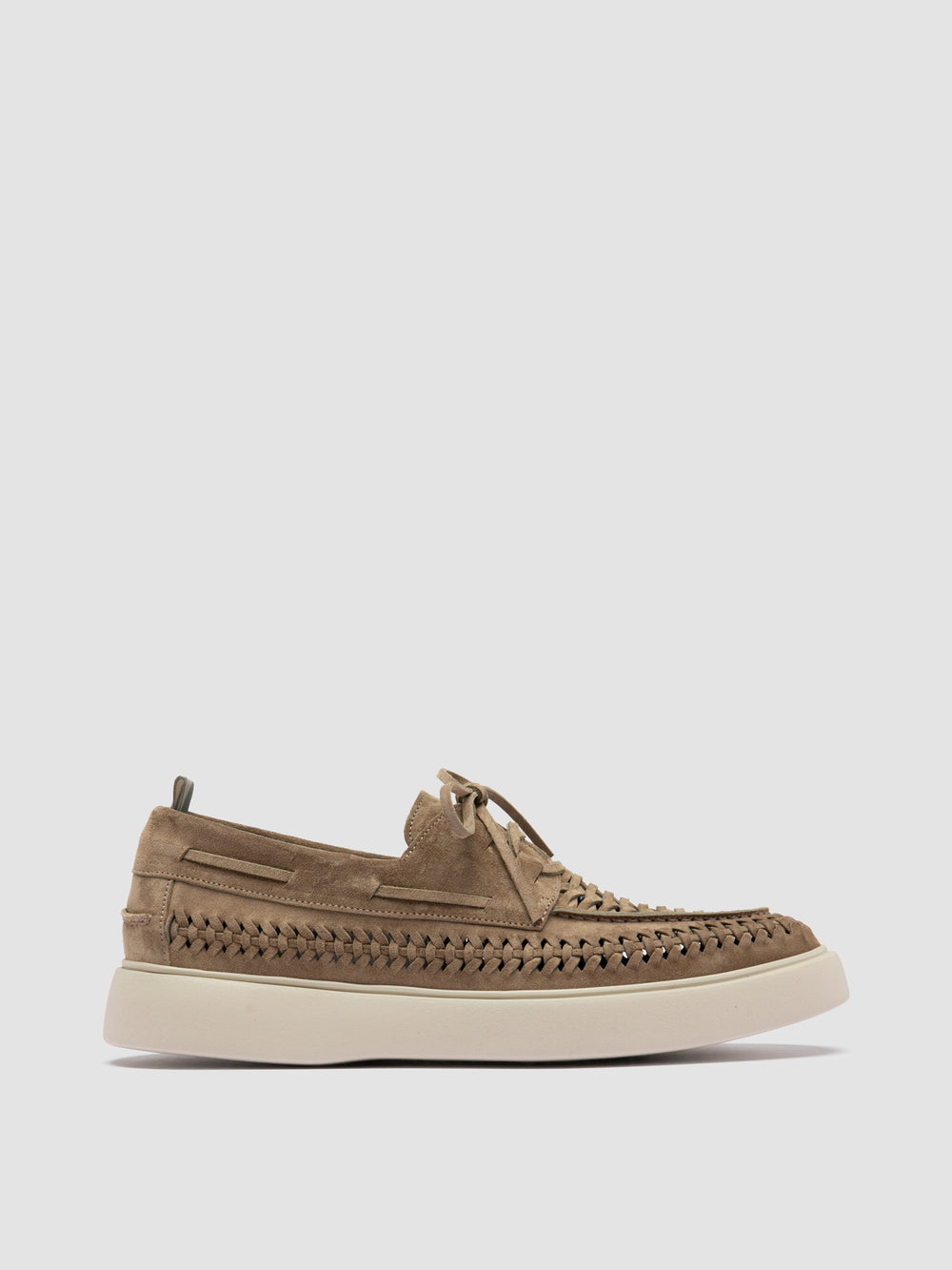 FRAME 018 - Taupe Suede Boat Shoes