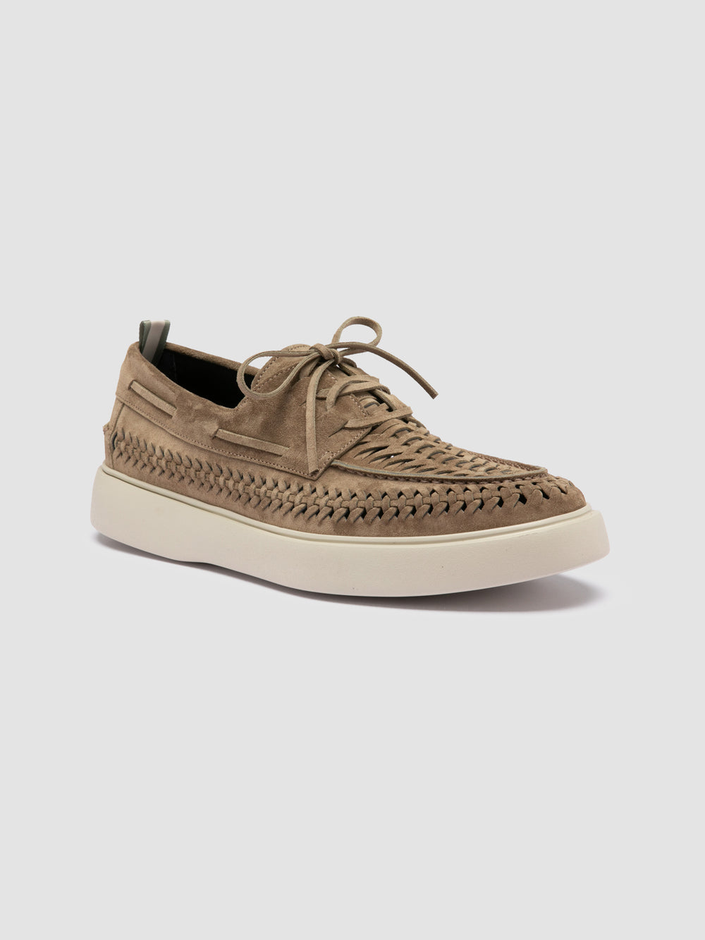 FRAME 018 - Taupe Suede Boat Shoes - Image 3