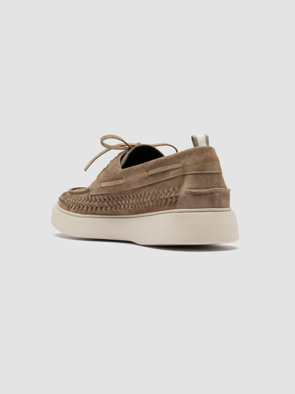 FRAME 018 - Taupe Suede Boat Shoes - Image 4