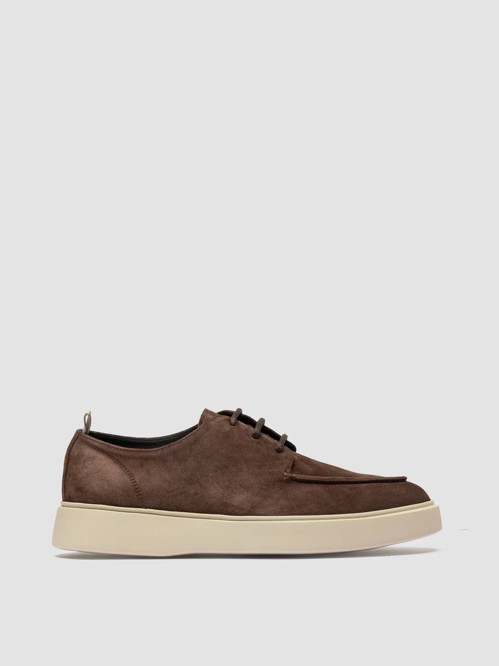 FRAME 019 - Brown Suede Derby Shoes