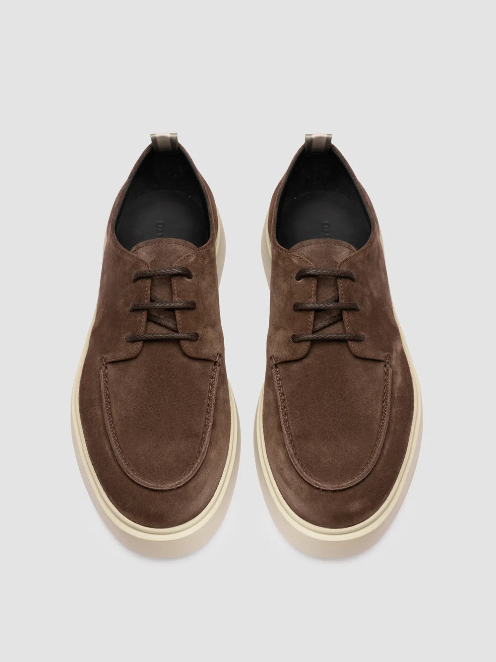 FRAME 019 - Brown Suede Derby Shoes - Image 2