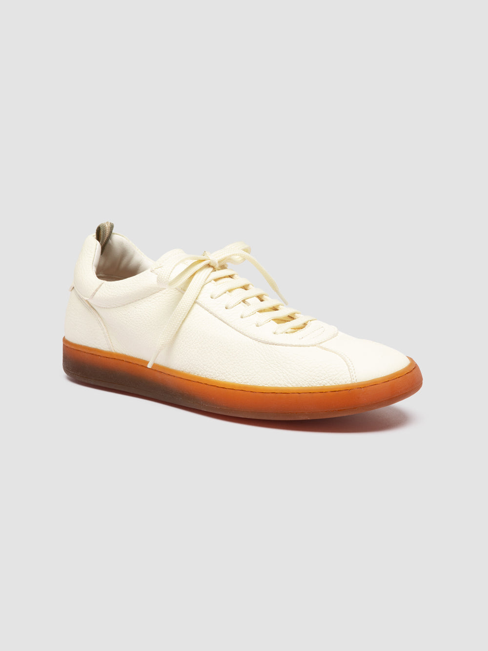 GINNASIO 001 - White Leather Sneakers - Image 3