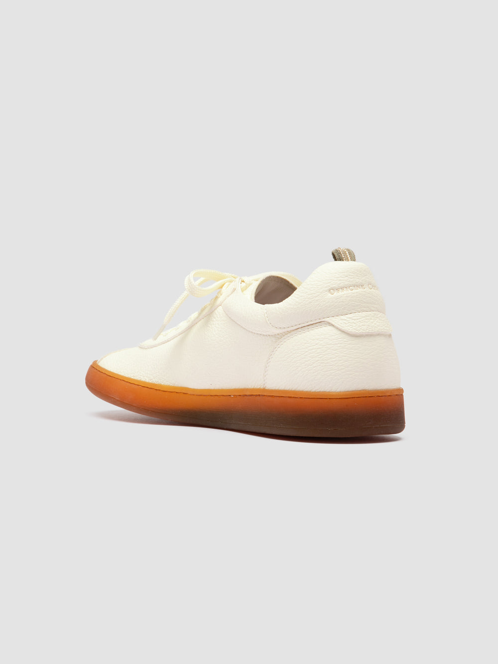 GINNASIO 001 - White Leather Sneakers - Image 4