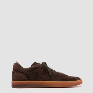 GINNASIO 001 - Brown Suede Sneakers