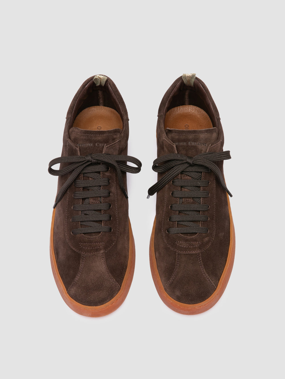 GINNASIO 001 - Brown Suede Sneakers - Image 2