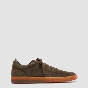 GINNASIO 001 - Green Suede Sneakers